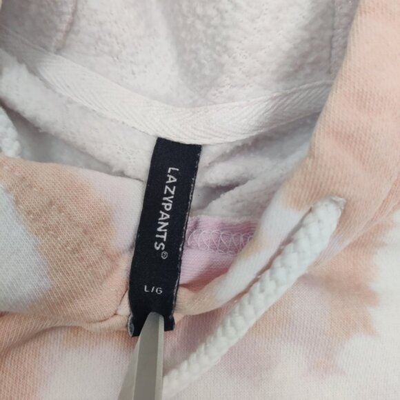 Lazypants Women's Tie Dye Sweatshirt Size Large Cotton Gorpcore Loungewear Cozy - Picture 10 of 10